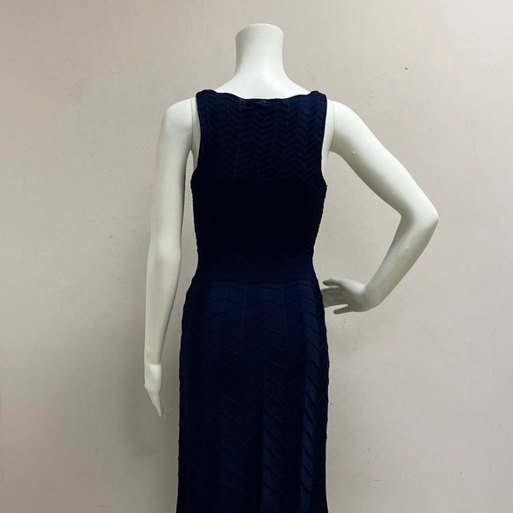 Ralph Lauren Navy Maxi Sweater Dress - Picture 9 of 11